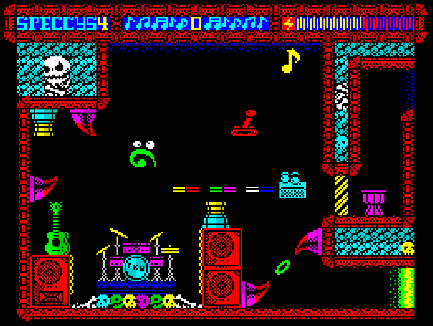 THE RUBBER-KEYED WONDER OFFICIAL MOVIE SOUNDTRACK COLLECTION VINYL & CASSETTE + ZX SPECTRUM GAME