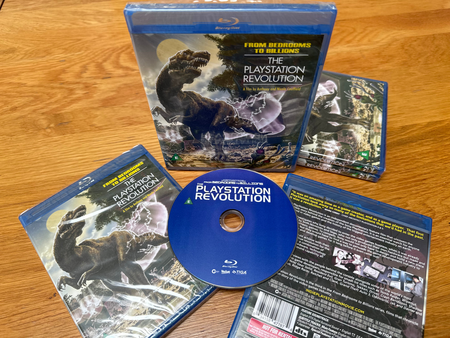 The Playstation Revolution Blu-ray Collectors Edition with Oliver Frey Artwork Cover