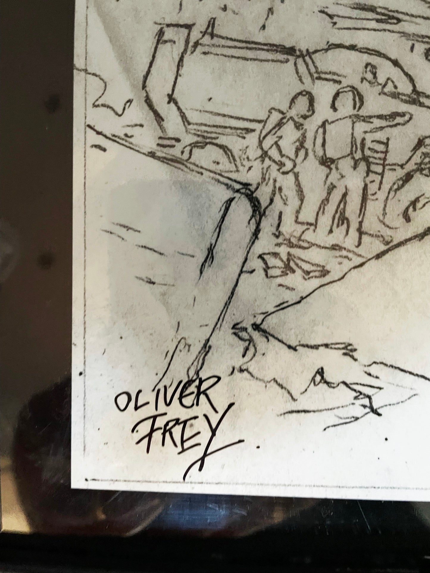 The Amiga Years 'Signed' Framed A2 Artwork by Oliver Frey