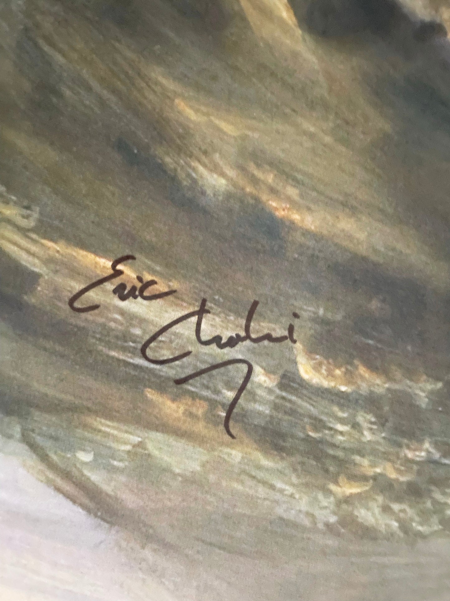 Another World 'Signed' A2 Poster - signed by Eric Chahi