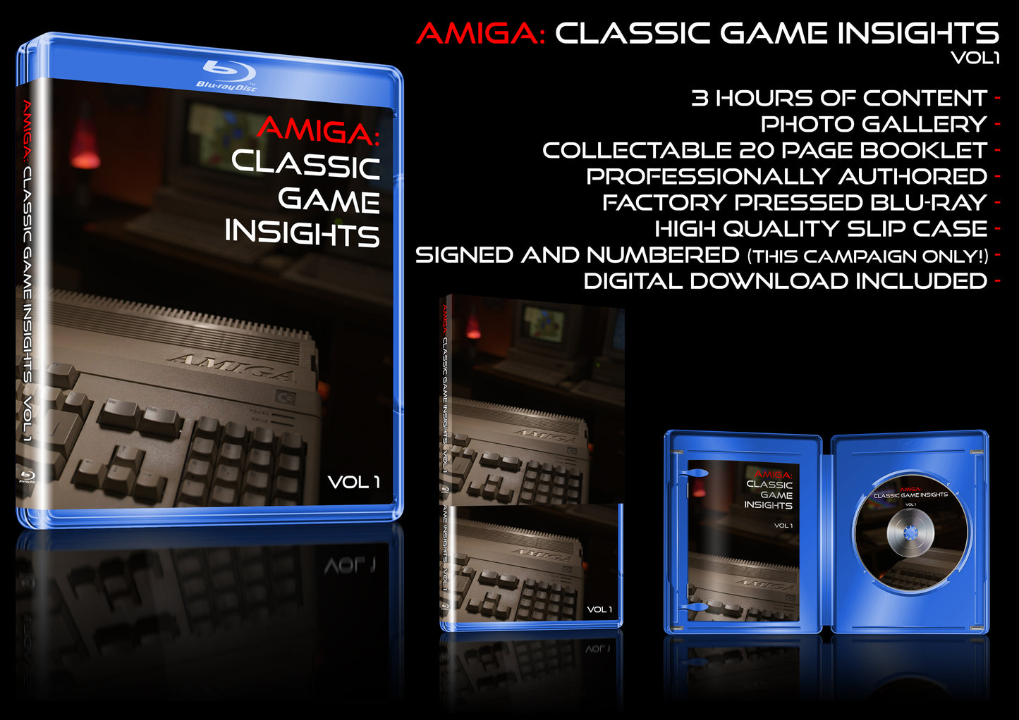 AMIGA: CLASSIC GAME INSIGHTS VOL 1 BLU-RAY
