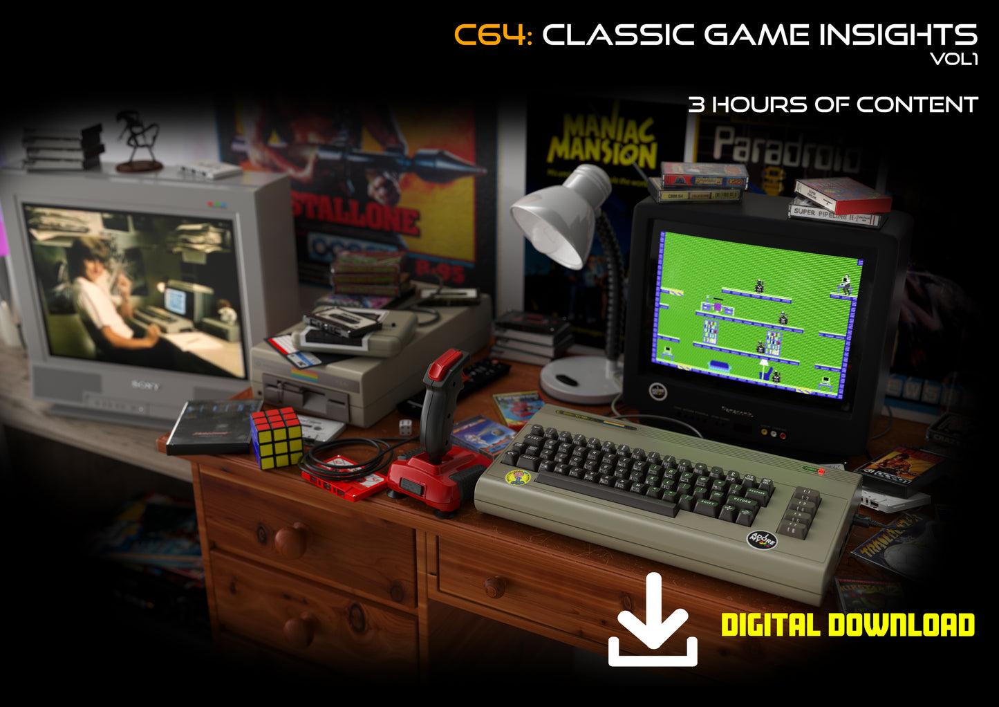 COMMODORE 64: CLASSIC GAME INSIGHTS VOL 1 DIGITAL DOWNLOAD