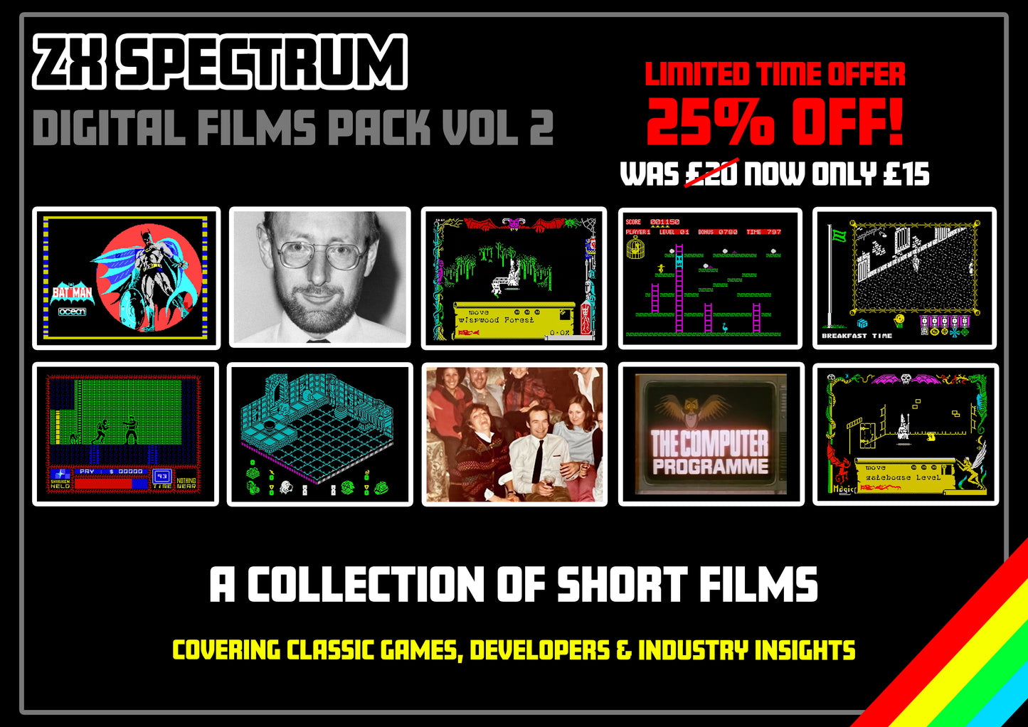 ZX SPECTRUM Digital Films Pack Vol 2