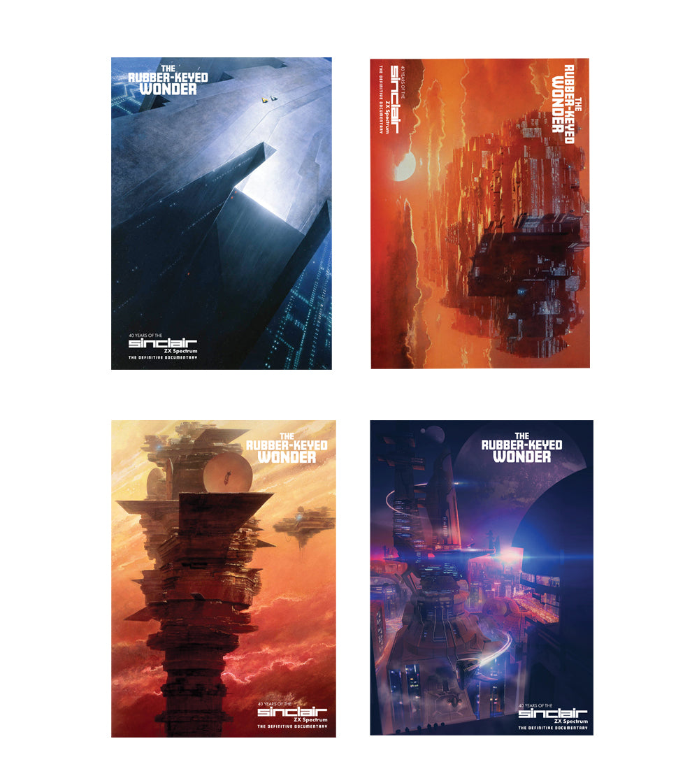 SINCLAIR ARTWORK & NEXT A6 POSTCARD SET – Gracious Films Ltd